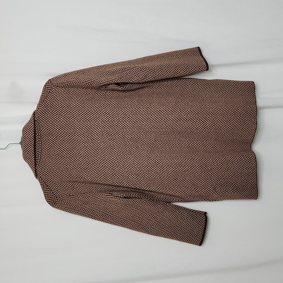 J. Crew Womens Sophie Open-Front Cardigan/Sweater w/ Pockets Size XS Brown/Beige - Picture 6 of 9